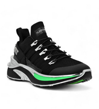 Plein Sport Zapatillas Runner Chrome Surfer negro