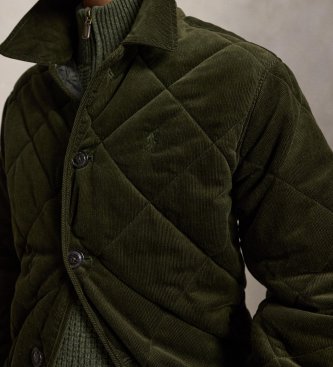 Polo Ralph Lauren Abrigo Quilted verde