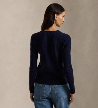 Polo Ralph Lauren Marineblauer Wollpullover