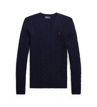 Polo Ralph Lauren Marineblauer Wollpullover