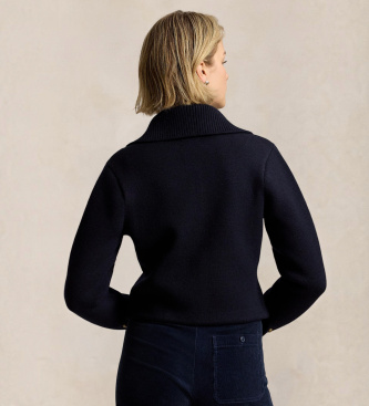 Polo Ralph Lauren Giacca di lana doppiopetto blu marina