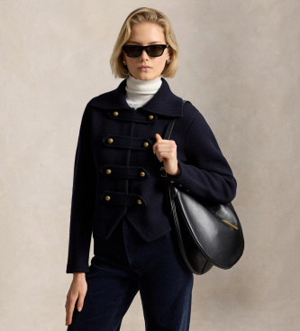 Polo Ralph Lauren Giacca di lana doppiopetto blu marina