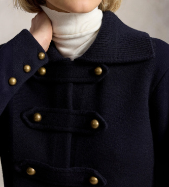 Polo Ralph Lauren Giacca di lana doppiopetto blu marina