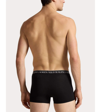 Polo Ralph Lauren 3 boxers en coton stretch noir
