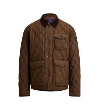 Polo Ralph Lauren Giacca Beaton trapuntata marrone