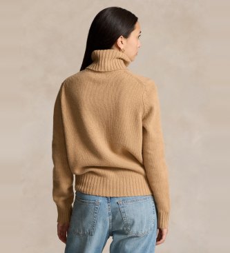 Polo Ralph Lauren Pull à col roulé beige