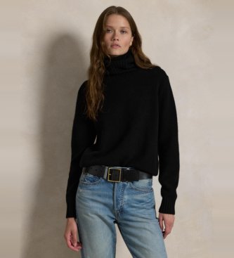 Polo Ralph Lauren Pull à col roulé noir