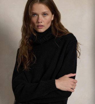 Polo Ralph Lauren Pull à col roulé noir