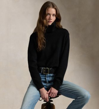 Polo Ralph Lauren Pull à col roulé noir