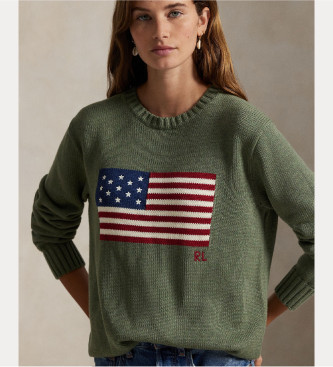 Polo Ralph Lauren The iconic green flag jersey