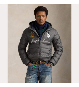 Polo Ralph Lauren Cappotto Colden Big Pony 20 anniversario color carbone