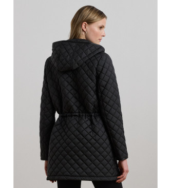 Lauren Ralph Lauren Langer marineblau gesteppter Mantel