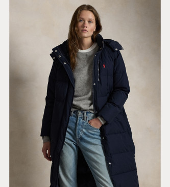 Polo Ralph Lauren Marinbl dunjacka med huva