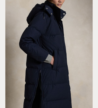 Polo Ralph Lauren Marinbl dunjacka med huva