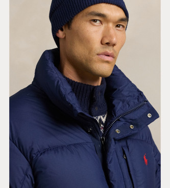 Polo Ralph Lauren Navy-dunfrakke med htte