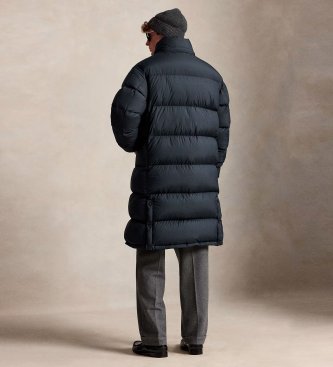 Polo Ralph Lauren Abrigo Gorham de plumón negro