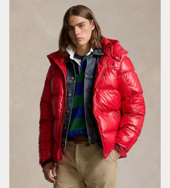 Polo Ralph Lauren Maroon Recycled Nylon Coat