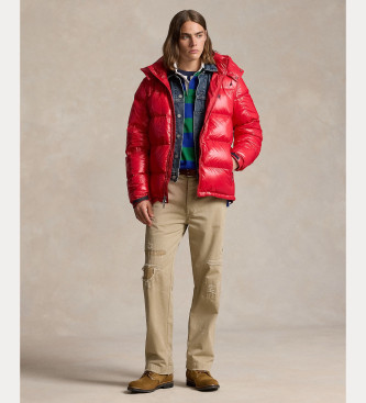 Polo Ralph Lauren Maroon Recycled Nylon Coat