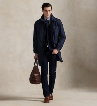 Polo Ralph Lauren Marin vattenavvisande packbar vattentät jacka