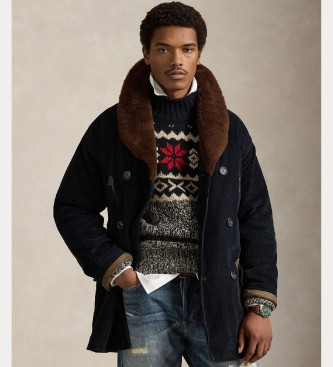 Polo Ralph Lauren Casaco de veludo cotel preto