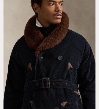 Polo Ralph Lauren Casaco de veludo cotel preto