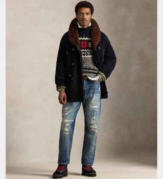 Polo Ralph Lauren Casaco de veludo cotel preto