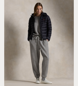 Polo Ralph Lauren Veste hydrofuge avec capuche noir