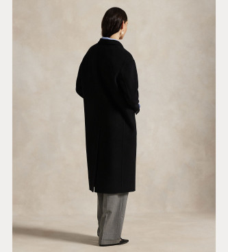 Polo Ralph Lauren Woven Top Coat preto