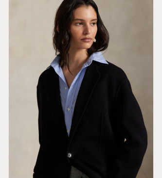Polo Ralph Lauren Woven Top Coat preto
