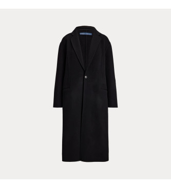 Polo Ralph Lauren Woven Top Coat preto