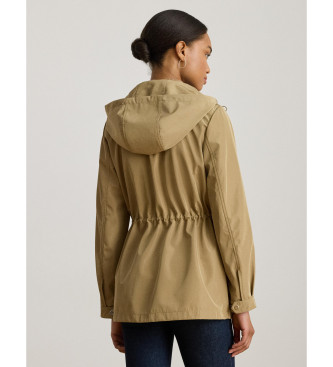 Lauren Ralph Lauren Beige anorak med htte