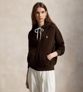 Polo Ralph Lauren Brun fleecetröja