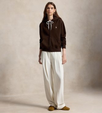 Polo Ralph Lauren Brun fleecetröja
