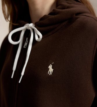 Polo Ralph Lauren Brun fleecetröja