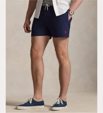 Polo Ralph Lauren Badehose Traveler Slim Fit marineblau