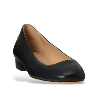 Polo Ralph Lauren Ballerinas de couro Emellie preto