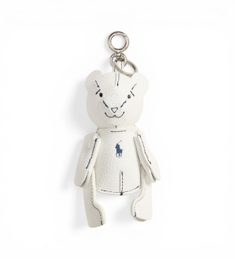 Polo Ralph Lauren Charm para bolso Bear blanco