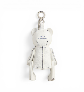Polo Ralph Lauren Charm para bolso Bear blanco