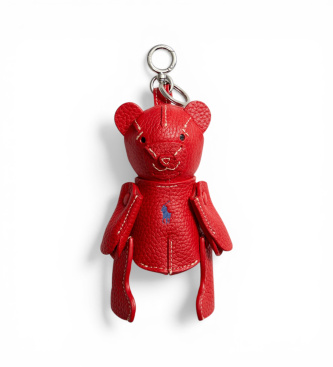 Polo Ralph Lauren Charm para bolso Bear rojo 