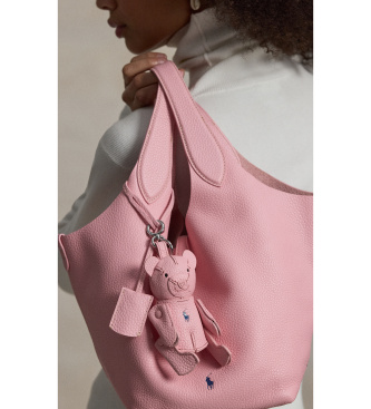 Polo Ralph Lauren Charm para bolso Bear rosa