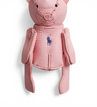 Polo Ralph Lauren Charm para bolso Bear rosa
