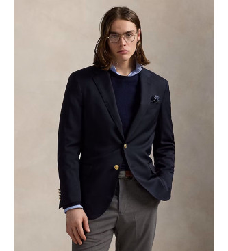 Polo Ralph Lauren Blazer de sarja de l azul-marinho Camisa plo