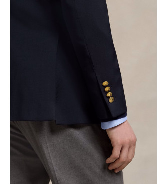 Polo Ralph Lauren Blazer de sarja de l azul-marinho Camisa plo