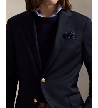 Polo Ralph Lauren Blazer de sarja de l azul-marinho Camisa plo