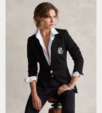 Polo Ralph Lauren Blazer estruturado preto