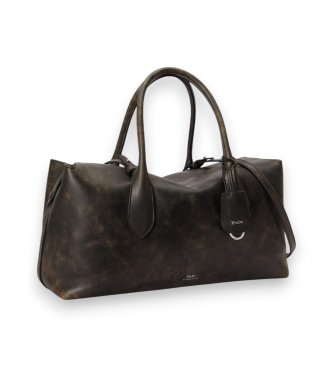 Polo Ralph Lauren Bellport Ledertasche schwarz