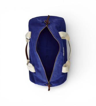 Polo Ralph Lauren Canvas travel bag with blue embroidery