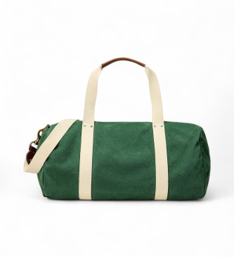 Polo Ralph Lauren Canvas travel bag with green embroidery