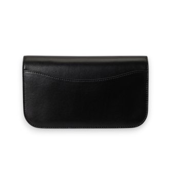 Polo Ralph Lauren Polo ID leather wallet bag with chain black