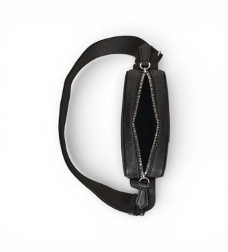 Polo Ralph Lauren Crossbody-taske i sort kernel�der